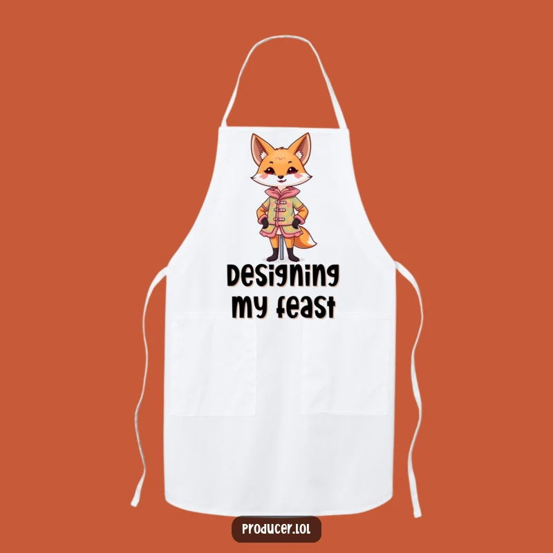 Funny Fox Apron: Design Fashions with This Hilarious Costume Apron, Chef's Gift
