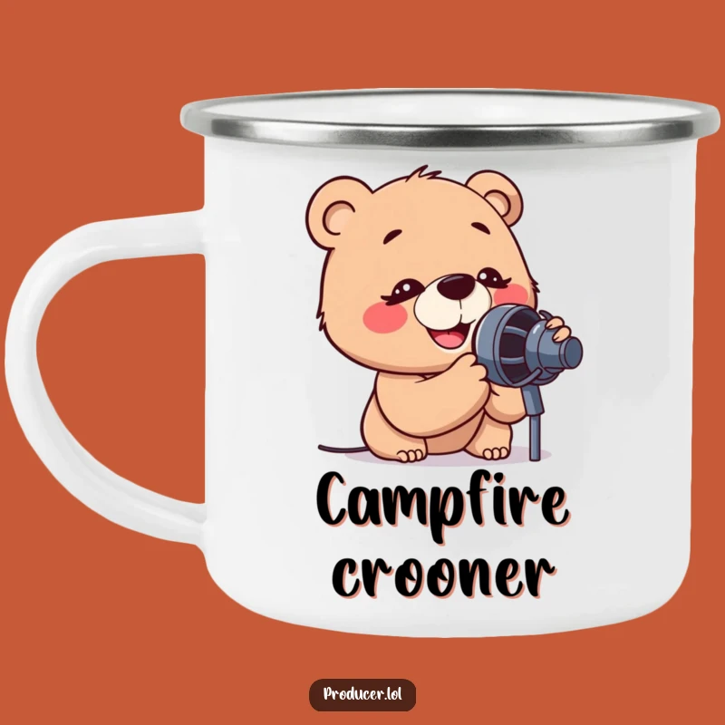 Funny Campfire Bear Mug: Sing Along Around the Fire