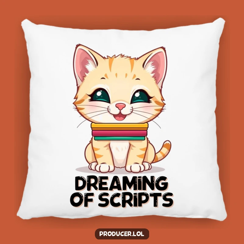 Funny Kitten Comfort Pillow: Nap with a Star, Excellent Funny Gift!