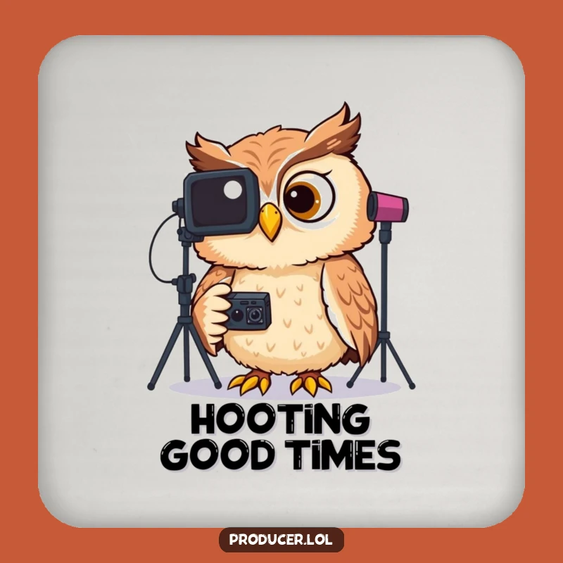 Funny Owl Coaster: Studio Footage Review, Hilarious Drink Protection Gift