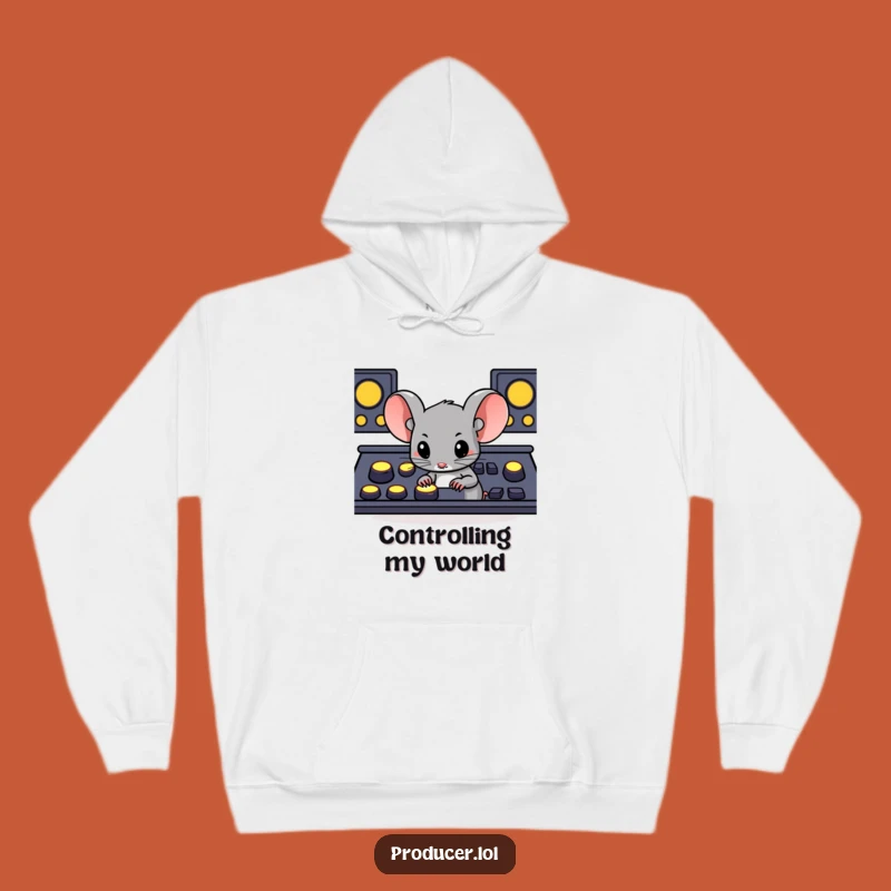 Funny Mouse Console Hoodie: Cozy & Comical Gamer Gift