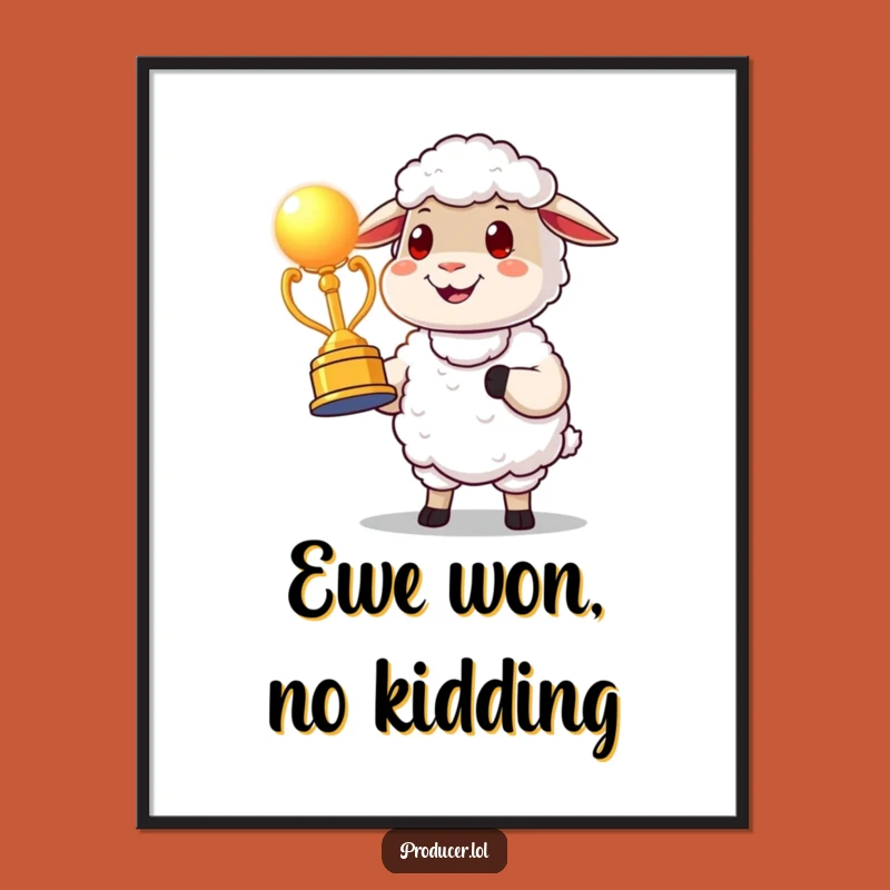 Free Printable Sheep Art: Award Winner Decor for a Proud Statement