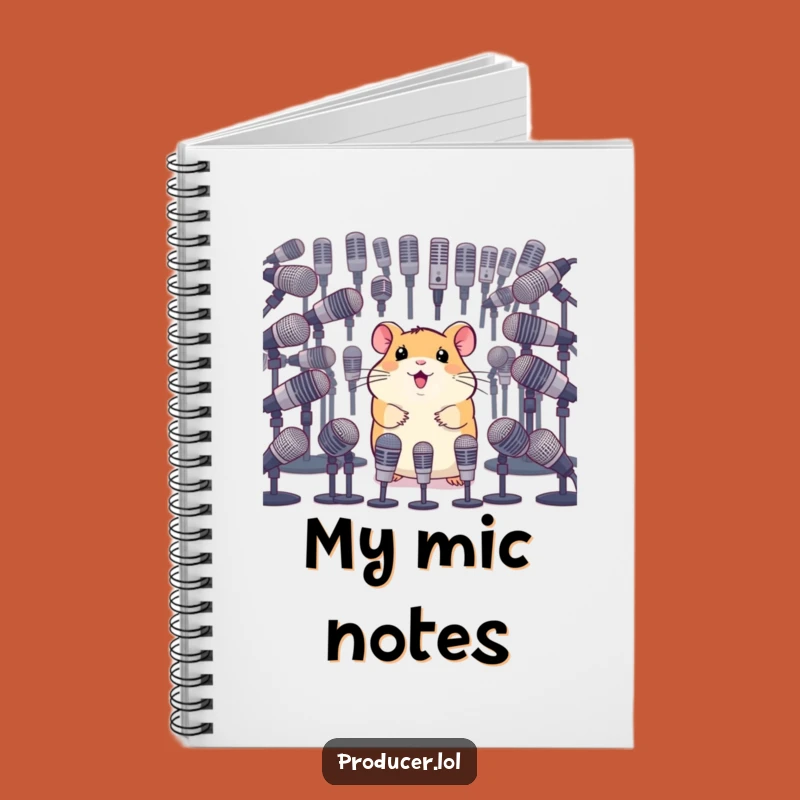 Funny Hamster Ideas Notebook: Rodent's Mic Survey - Creative Comedic Gift