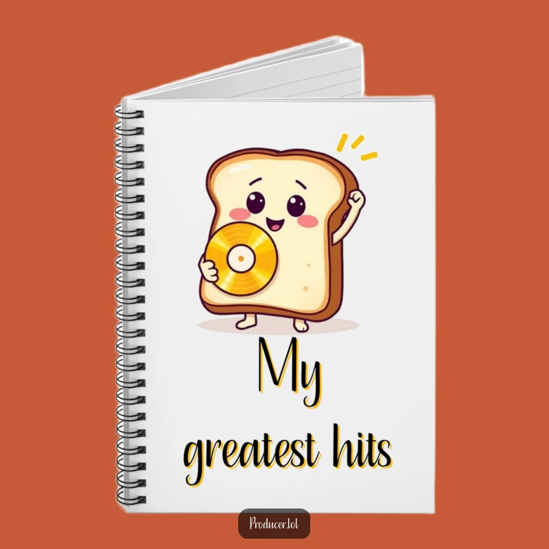 Funny Toast Record Notebook: Songwriter's Journal for Musical Ideas