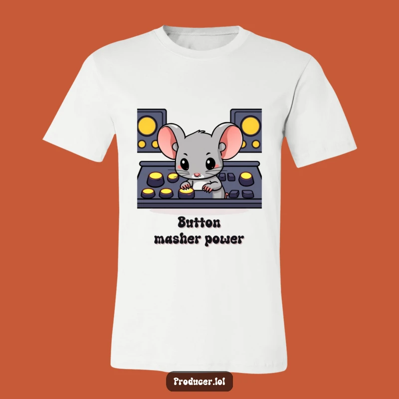 Funny Mouse Console T-Shirt: Hilarious Gamer Gift for Determined Players