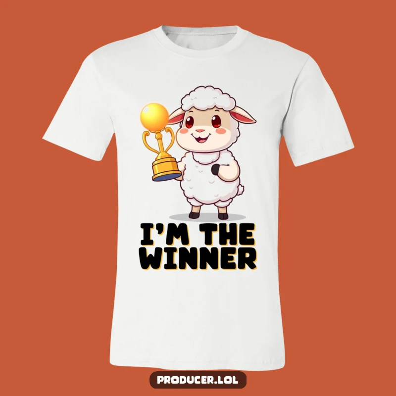 Funny Proud Sheep Award T-Shirt: Wear Your Victory with Joyful Style