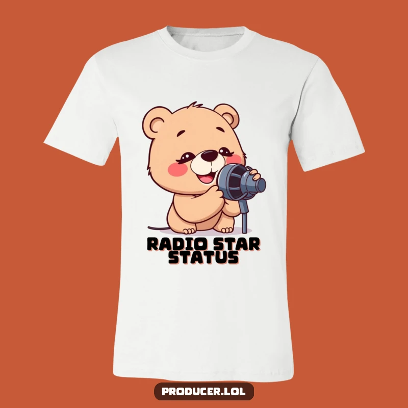 Funny Concert Bear T-Shirt: Hilarious Gift for Music Lovers and Animal Fans