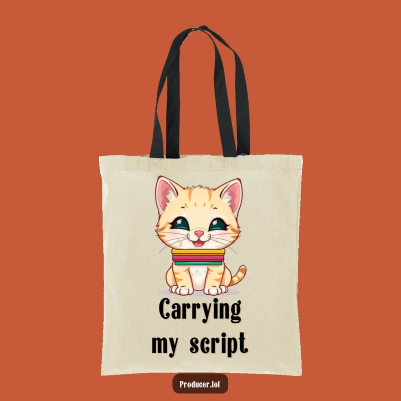 Funny Kitten Show Tote Bag: Carry Your Essentials with Adorable Humor, Great Funny Gift!